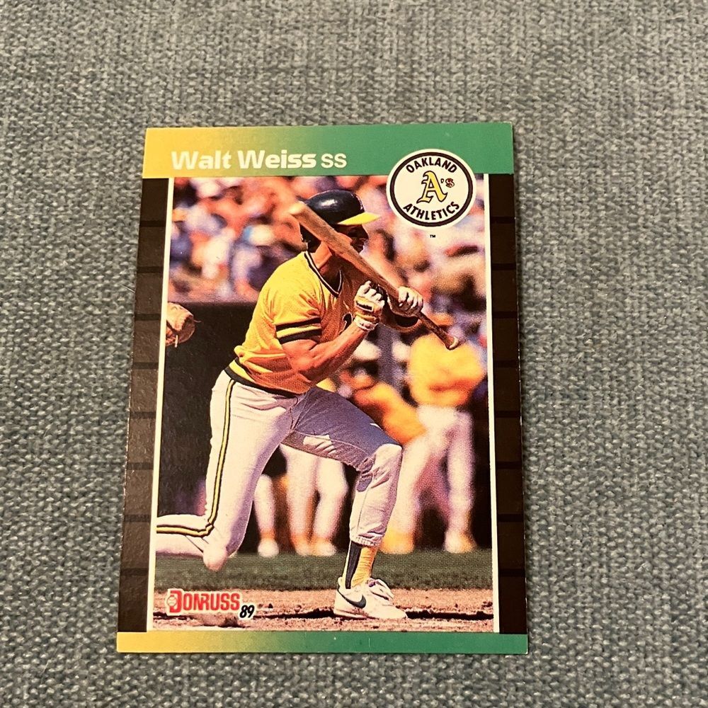 1989 Donruss Oakland A's Baseball Card Trading Card